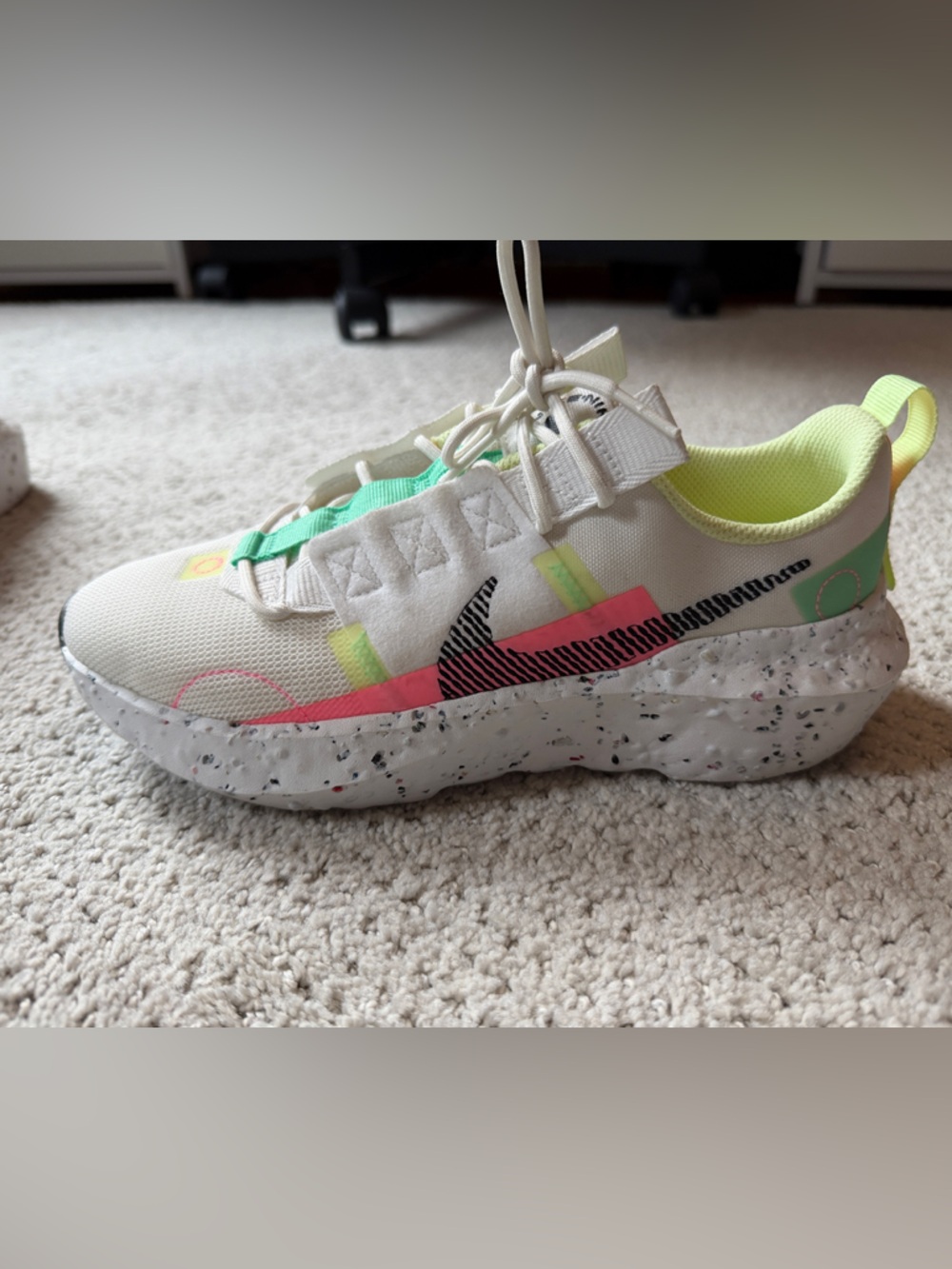 Nike Crater Impact
Summit White Green Glow (Women's)